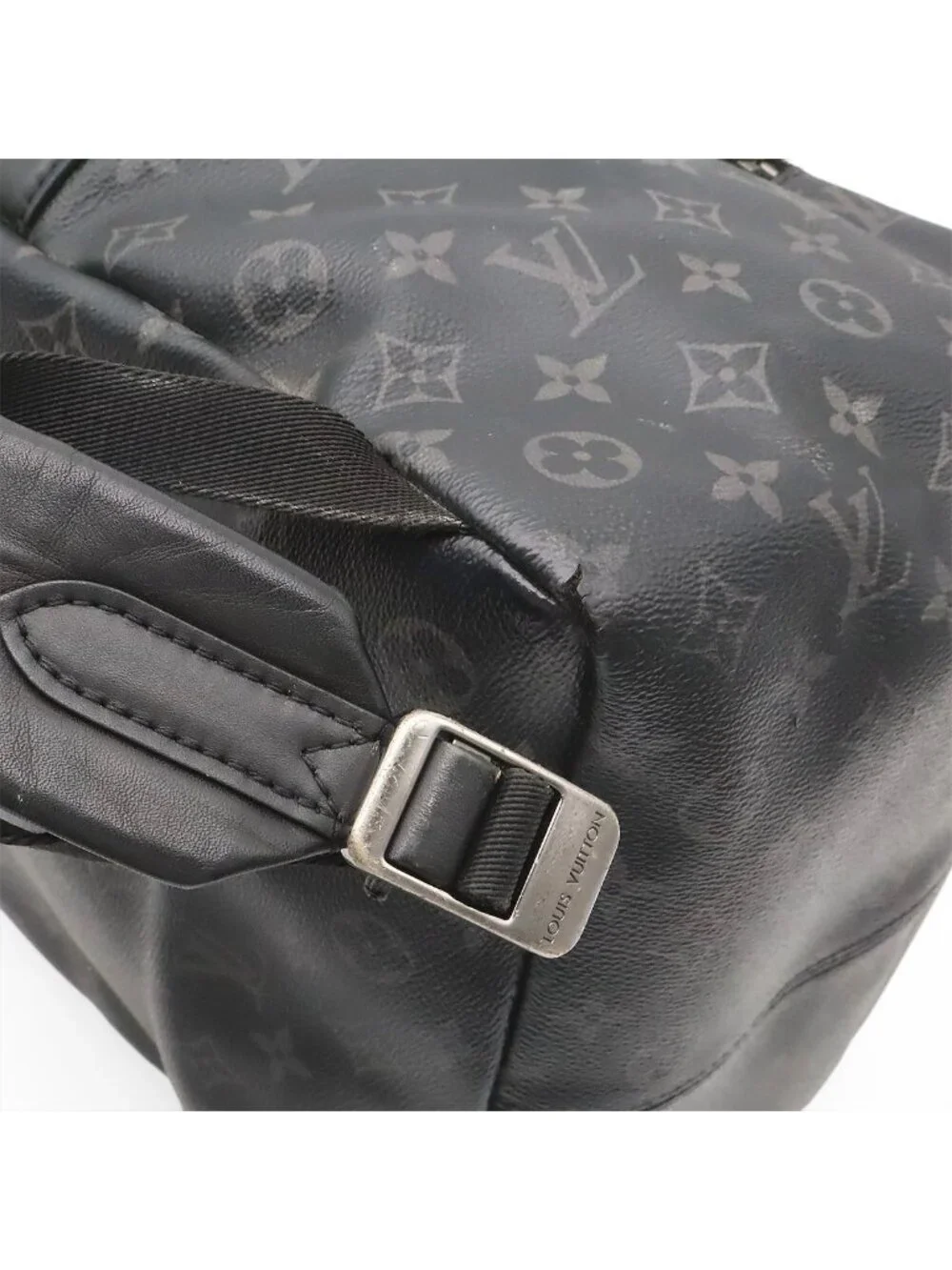 Louis Vuitton Monogram Eclipse Apollo Backpack Shoulder Bag Leather